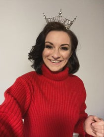 Poster for Pep Talk video from Miss Minnesota Kathryn Kueppers