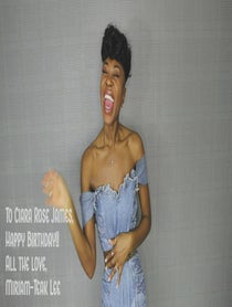 Poster for Birthday video from 𝐌𝐈𝐑𝐈𝐀𝐌-𝐓𝐄𝐀𝐊 𝐋𝐄𝐄