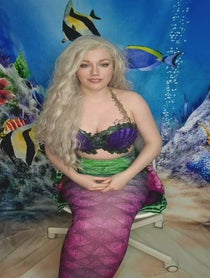 Poster for Birthday video from Mermaid Grace