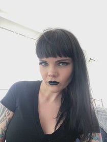 Poster for Birthday video from Raven, the acid bath princess