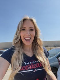 Poster for Pep Talk video from Houston Texans Cheerleaders
