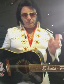 Poster for Birthday video from Elvis Presley Impressionist
