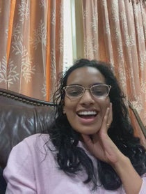 Poster for Birthday video from Abby Govindan