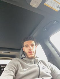 Poster for Birthday video from Lonzo Ball