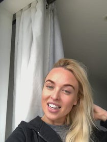 Poster for Birthday video from Jorgie Porter
