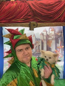 Poster for Wedding shoutout video from Piff The Magic Dragon