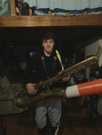 Poster for Birthday video from Moon Hooch