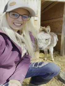 Poster for Birthday video from Nelson The Donkey