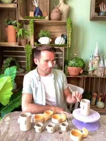 Poster for Birthday video from Adam Ceramic - The Great Pottery Throw Down