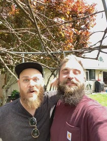 Poster for Birthday video from The Gay Beards