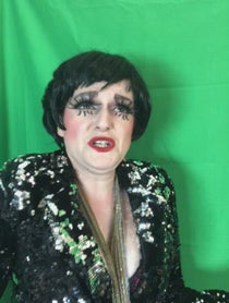Poster for Give Thanks video from Sooz Kempner (Liza Minnelli impersonator)