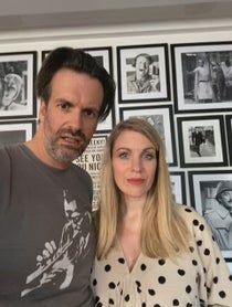 Poster for Birthday video from Rachel Parris and Marcus Brigstocke