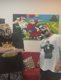 Poster for Wedding shoutout video from Insane Clown Posse