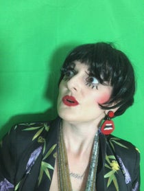 Poster for Birthday video from Sooz Kempner (Liza Minnelli impersonator)