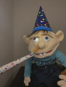 Poster for Birthday video from Scooter From SML