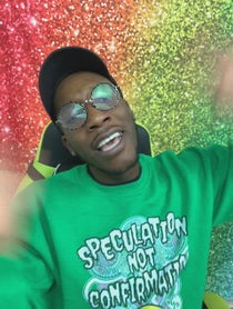 Poster for Birthday video from Courtney Revolution