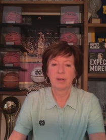 Poster for Birthday video from Muffet McGraw