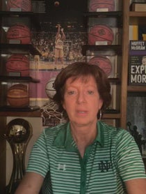 Poster for Mother's Day video from Muffet McGraw