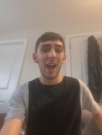 Poster for Birthday video from Harrison Houde