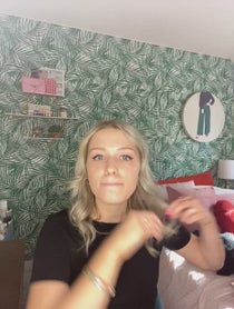 Poster for Birthday video from Caroline Bourke