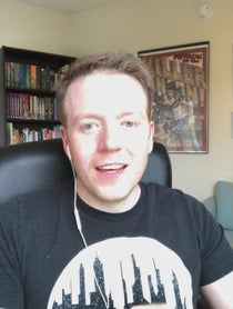 Poster for Birthday video from Brennan Lee Mulligan