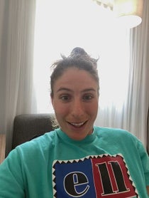 Poster for Mother's Day video from Johanna Konta