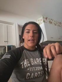 Poster for Pep Talk video from Tessa Blanchard