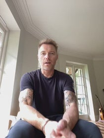 Poster for Birthday video from Ronan Keating