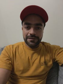 Poster for Birthday video from Rashid Khan