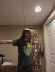 Poster for Birthday video from Crabman