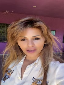 Poster for Birthday video from Mónica Cruz