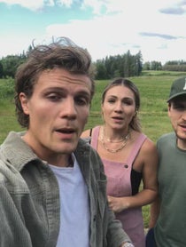 Poster for Birthday video from We Three