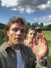 Poster for Birthday video from We Three