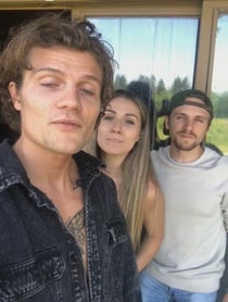 Poster for Birthday video from We Three