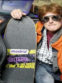 Poster for Birthday video from Marty McFly Impressionist - Rob Sims