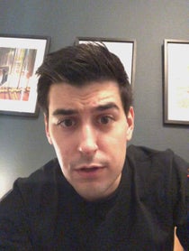 Poster for Birthday video from Trevor Collins