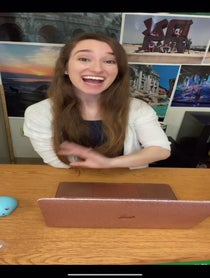 Poster for Graduation video from Rebecca Rogers