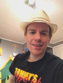 Poster for Birthday video from Tommy's Puppet Lab