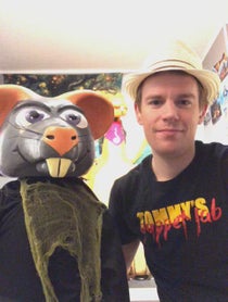 Poster for Pep Talk video from Tommy's Puppet Lab