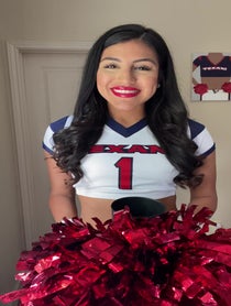 Poster for Announcement video from Houston Texans Cheerleaders
