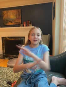 Poster for Birthday video from Ava Ryan