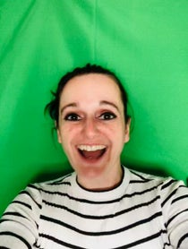 Poster for Birthday video from Sooz Kempner (Liza Minnelli impersonator)