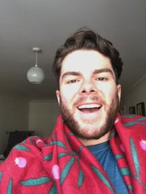 Poster for Birthday video from Chris Hall