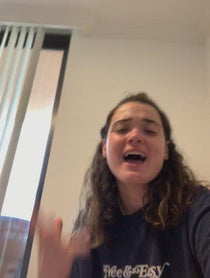 Poster for Birthday video from Emily Gracin
