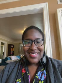 Poster for Birthday video from Naomi Ekperigin