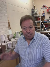 Poster for Birthday video from Peter White - The Great Pottery Throw Down Finalist