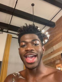 Poster for Birthday video from Lil Nas X