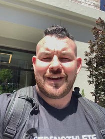 Poster for Birthday video from Rob Kearney
