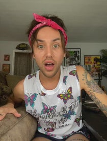 Poster for Birthday video from Adore Delano