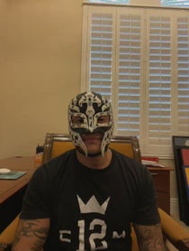 Poster for Wedding shoutout video from Rey Mysterio